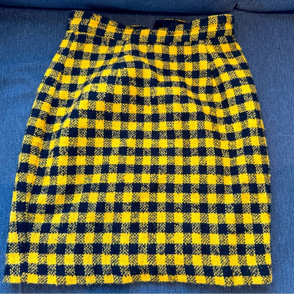 Laundry By Shelli Segal Dresses & Skirts - Super Cute Vintage Wool Checkered Mini